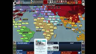 Twilight Struggle 313  harryUSSR vs yef9262 game 2 Chinese League 2024 [upl. by Keldon355]