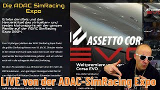 Live von der ADAC SimRacing Expo in Dortmund [upl. by Hsaniva]