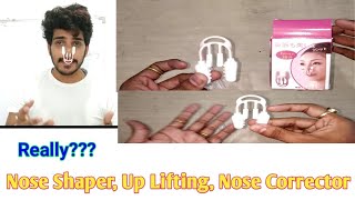 PART 1  A Nose ShaperNose Up  Nose Corrector Without Surgery  Review [upl. by Nednarb]