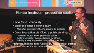 Welcome and keynote  Ton Roosendaal  Blender Conference 2014 [upl. by Halla]