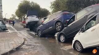 The aftermath of the worst floods in living memory in Spain [upl. by Atkins]