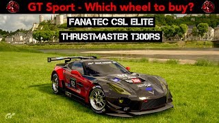 Fanatec CSL Elite Vs Thrustmaster T300RS Honest Opinion [upl. by Nois]