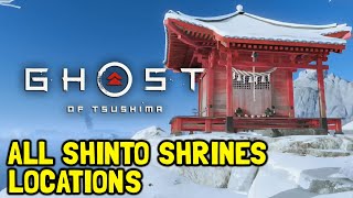 Ghost Of Tsushima All Shinto Shrines Locations And How To Get To Them [upl. by Handy259]