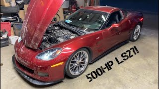 Can you make 500hp out of an Ls2 c6 Corvette [upl. by Novaj703]