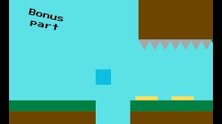 How to make a simple Platformer in Scratch Bonus part [upl. by Yecac]