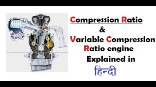 Variable Compression Ratio engine in HINDI [upl. by Etem]