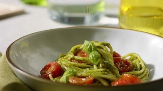 Barilla  Domatesli ve Pesto Barilla Genovese Makarna Soslu Spaghetti [upl. by Niamjneb]