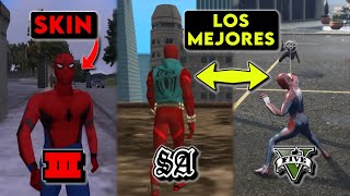 Así han EVOLUCIONADO los MODS de SPIDERMAN en la saga GTA [upl. by Dachi833]