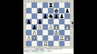 Tarrasch Siegbert vs Blackburne Joseph Henry  Manchester Chess 1890 England [upl. by Lundt]