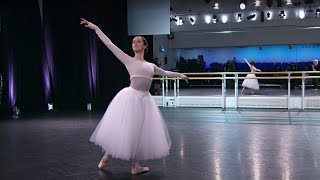 Marianela Nuñez rehearses The Royal Ballets Giselle WorldBalletDay 2021 [upl. by Seraphim494]