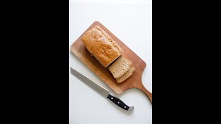 Make GrainFree Cashew Sandwich Bread [upl. by Claretta]