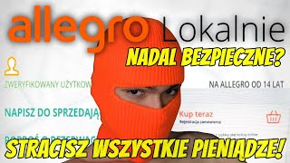 STRACISZ WSZYSTKIE PIENIĄŻKI NA ALLEGRO LOKALNIE i OLX  OSZUSTWO fałszywy link sms [upl. by Gower]