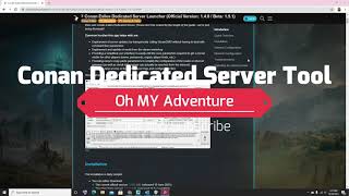 How to use the Conan Exiles Dedicated Server Tool [upl. by Steele]