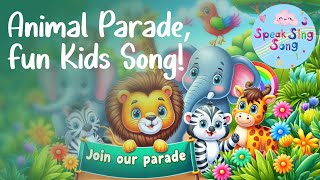 Animal Parade I Kids Song  Super Simple Song [upl. by Ahsinal756]