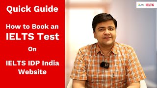 How to Book IELTS Exam Online in India 2024  IDP IELTS Registration Steps [upl. by Vierno]