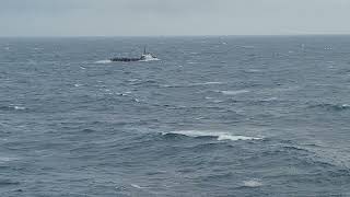 1520 foot waves vs 200 foot Boat [upl. by Groves]