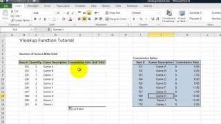 Vlookup Function Tutorial [upl. by Ryann]