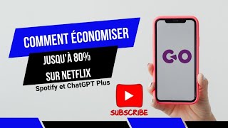 Comment économiser jusquà 80 sur Netflix Spotify et ChatGPT plus  Goingbus [upl. by August]