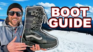 Snowboard Boot Guide  Everything You Need To Know [upl. by Daniels19]