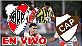 PLATENSE VS RIVER PLATE EN VIVO HOY VER PARTIDO DE LA LIGA DE ARGENTINA [upl. by Reifnnej]