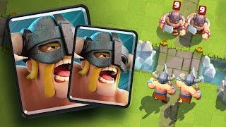 USEI BÁRBAROS DE ELITE NOVA CARTA CLASH ROYALE [upl. by Ennaira]