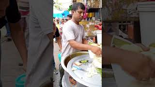 Kolkata famous oil free poket paratha shorts youtubeshorts food [upl. by Anahgem]