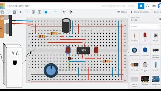 Como hacer un circuito intermitente con dos leds utilizando el integrado 555 [upl. by Honeywell206]