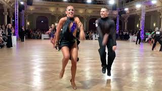 Balan amp Moshenska 2022 WDSF GER DanceComp Wuppertal  Magic Jive  Latin Amateur World Open [upl. by Eamanna]