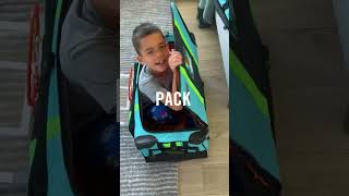 HOW AN 8 YR OLD BOY PACKS FOR SLEEP AWAY CAMP shorts [upl. by Jamila]