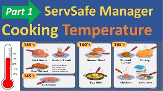 ServSafe Manager Practice Test  Servsafe Food Temperature  Servsafe manager study guidle  Part 1 [upl. by Hazmah]