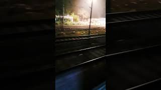 Evening trainbeautifulnatureclipsfunnyvideosdeparturearrival train [upl. by Rowell]