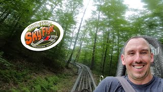 Holiday valley Sky Flyer Mountain Coaster Pov 2021 [upl. by Celia607]