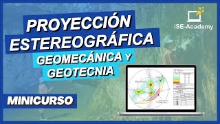 PROYECCIÓN ESTEREOGRÁFICA Geología Estructural Circulo Máximo DIPS  Curso Geomecánica y Geotecnia [upl. by Hakan]