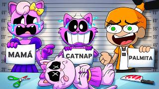 ¿Quién mató a la hermana de CATNAP  Palmita REACCIONA a Poppy Playtime Animación [upl. by Ekusoyr]