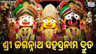 ଜଗନ୍ନାଥ ସହସ୍ରନାମ Jagannath Sahasranama with Lyrics  Jagannath Song  Jagannath Sahasranama Fast [upl. by Anirtak459]