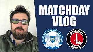 POSH VS CHARLTON  STEVE EVANS FIRST GAME  Peterborough United Matchday Vlog [upl. by Arocet]