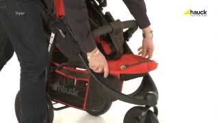 Hauck Viper Pushchair  How To Fold Demonstration  BabySecurity [upl. by Iggep]