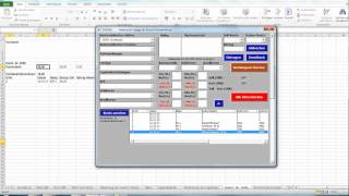 Mehrwertsteuer Last Buchführung mit Excel [upl. by Keemahs160]