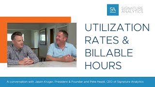 Professional Services The Importance of Utilization Rates and Billable Hours [upl. by Ladd183]