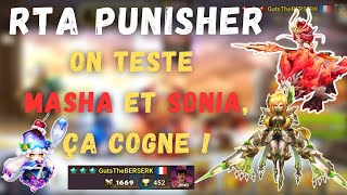 PUNISHER RTA  Ma Masha et ma Sonia tabassent  SUMMONERS WAR [upl. by Dranyam]