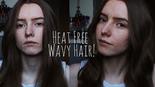 Heat Free Wavy Hair using Bendy Rollers [upl. by Earised262]