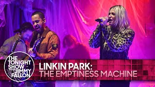 Linkin Park The Emptiness Machine  The Tonight Show Starring Jimmy Fallon [upl. by Nuy]