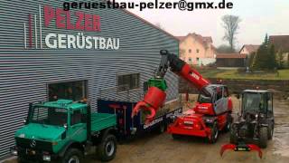 Baumfällung mit Manitou MRT 2150 Problembaumfällung [upl. by English898]