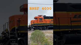 BNSF 4030  November 2 2024 bnsf railfan railroad railway [upl. by Ader412]