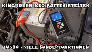 Finde den Fehler KINGBOLEN BM580 12V Autobatterietester 6V 12V [upl. by Fleda]