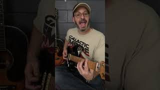 OPEN 4TH POWER CHORDS guitartutorial guitarlesson [upl. by Ajim231]