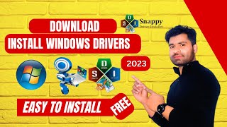 How to Install Driver in Pc  Snappy Driver Installer for Windows Guide 2023  Drivers Installer [upl. by Mehitable]