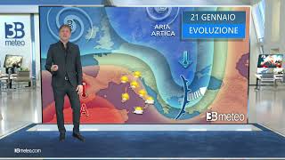 Previsioni meteo Video per domenica 21 gennaio [upl. by Arvonio879]