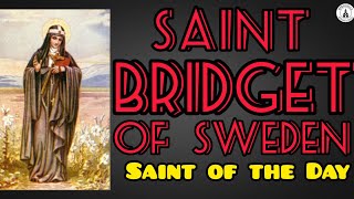 Founder of the Bridgettine Nuns and Monks  Patron saint of Sweden and Europe  Story of Saints [upl. by Loredo]