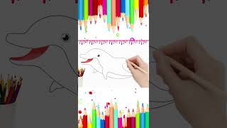 🐬Como desenhar pintar e colorir frutas  Desenhos animados  Desenho fácil  163 [upl. by Jose]